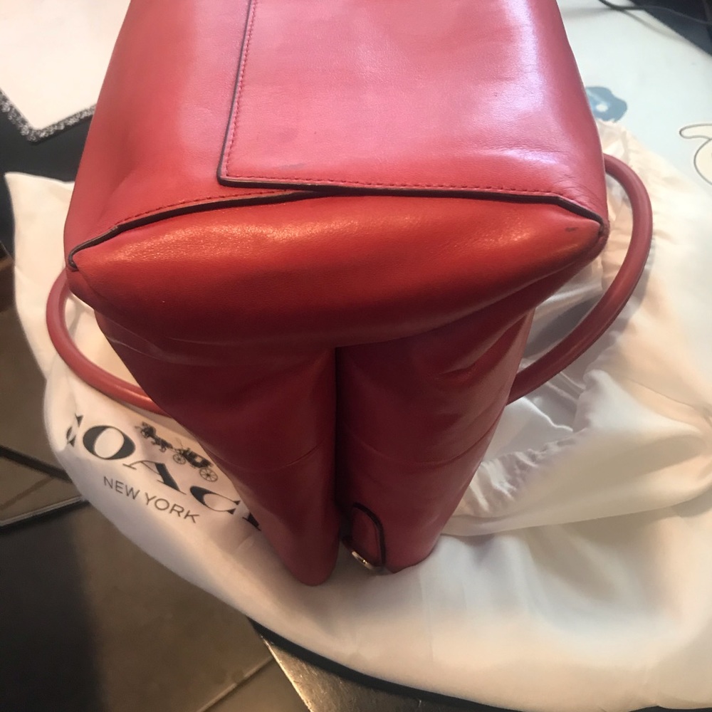 Pink Coach Tote - Picture 5 of 8